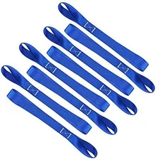 Soft Loop Tie down Straps (8 Pack) 1800Lbs Load Capacity, 4800Lbs Breaking Stren