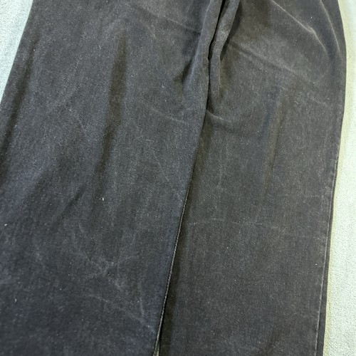 VTG 90s Beyond Baggy Jeans Womens 18 34x30 Lee Black Denim Hamilton Made in USA - Picture 3 of 14