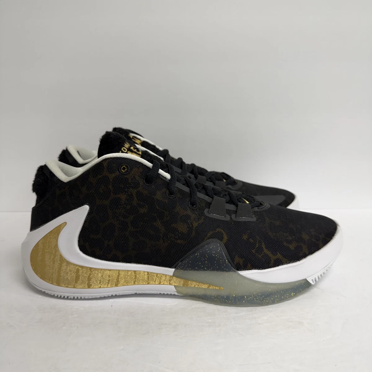di20 NIKE ZOOM FREAK1 黒 × 金 × 白 豹柄 28cm Nike Paramount Pictures x Zoom Freak 1 Coming To America for Sale