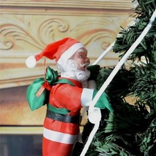 Christmas D cor Santa Claus Climbing Ladder Doll Xmas Tree Hanging Decoration