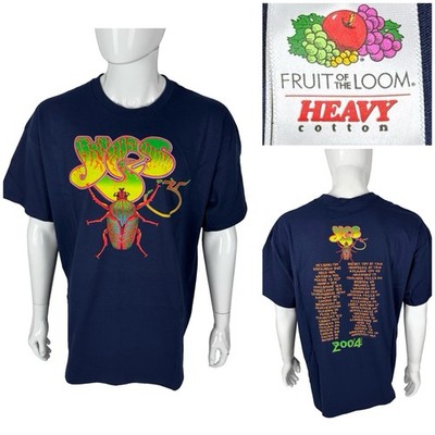 Vintage YES 35th Anniversary Tour Mens 2XL T Shirt 2004 Classic