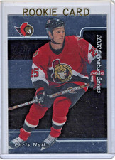 Chris Neil 2001-02 ITG BAP Signature Series Rookie Card Card #219. rookie card picture