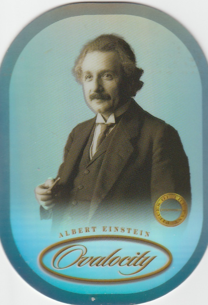 2025 Pieces Past Inventors Edition Ovalocity Insert I-561 Albert Einstein