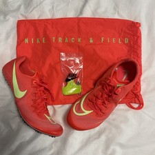 Nike Ja Fly 4 Bright Crimson Volt Men  s Track  Field Shoes Sz 11 DR2741 601 