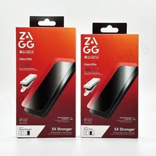 ZAGG Glass Elite PerfectFit Tempered Glass iPhone 16 Pro / 16 Pro Max - Open Box