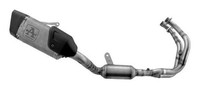 71958PKW - Voller Auspuff Arrow Pista Titan/Edelstahl Yamaha Yzf R7 (21-23)