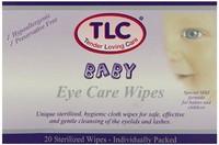 Tlc Baby Eye Care Sterilized - Pack Of 20 Wipes Tlc Baby Eye Care Sterilized - Pack Of 20 Wipes