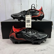 adidas Copa Sense.1 FG Black Mens Sz 4.5/Wmns 5.5 Soccer Cleats Red New GW3606