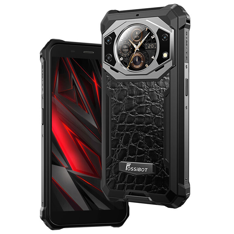 タフネススマホ FOSSIBOT F101 Pro Amazon | FOSSiBOT F101 Pro SIMフリー スマホ 本体 15GB RAM+