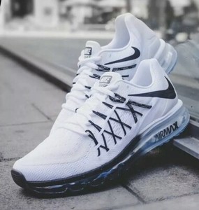 Nike Air Max 2015 CD7625-100 White/Black Size UK 5.5 EU 38.5 Boys Girls  Genuine | eBay
