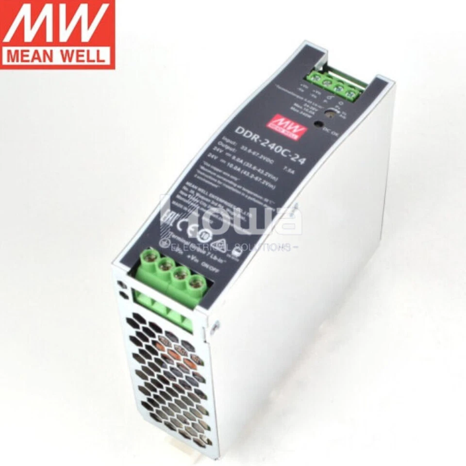 MEAN WELL Switching Power Supply DDR-240B/C/D 240W 24/48V DC to DC Rail Type - Image 2 of 4