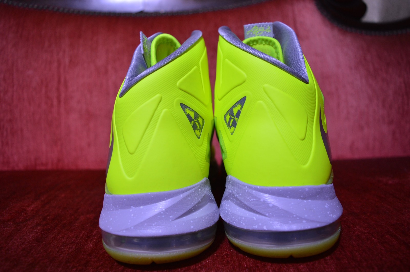 NIKE LEBRON LEBRON LEBRON X 10 VOLT DUNKMAN Size 9.5 LEBRON JAMES PURE PLATINUM 541100-700 638b34 NIKE LEBRON LEBRON LEBRON X 10 VOLT DUNKMAN Size 9.5 LEBRON JAMES PURE PLATINUM 541100-700 638b34
