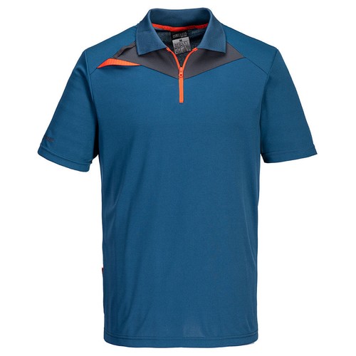 Portwest Mens Polo Shirt Short Seleeve Safety Workwear T-Shirt Summer Top DX410 - Picture 10 of 30