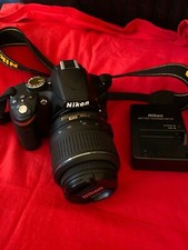 Nikon D3200 24.2 MP Digital SLR Camera Black-w/ AF-S DX VR 18-55mm Lens prestige