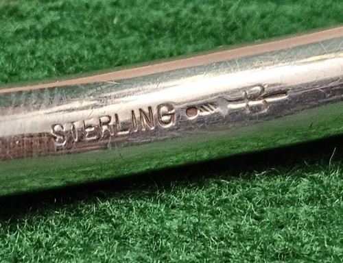 Antique Repousse Victorian Intricate Engraved Sterling Silver Bangle Bracelet - Picture 11 of 19