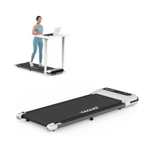 Under Desk Treadmill, Walking Pad for Home and Office, 2.5 HP Portable Walkin...