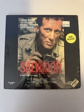 Salvador LaserDisc LD 1986 Drama Oliver Stone James Woods Classic Film