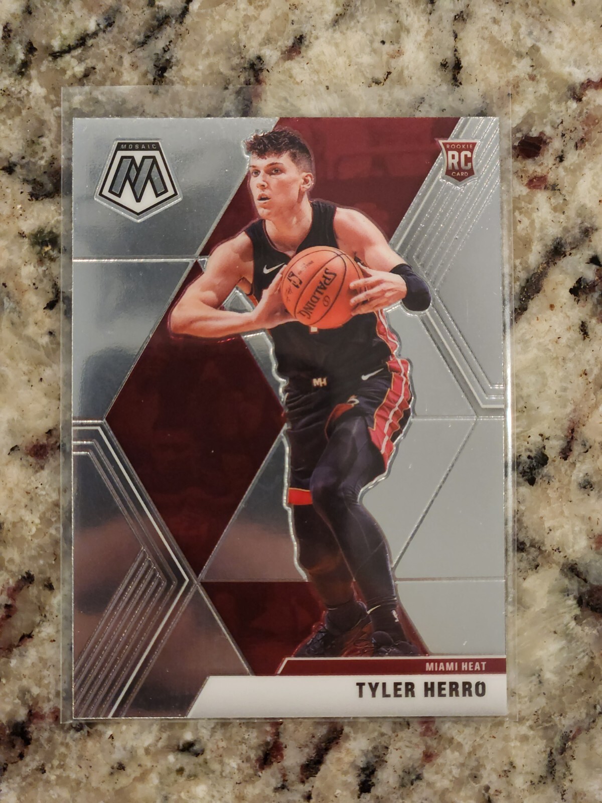 2019-20 Panini Mosaic Rookie SP Variation #223 Tyler Herro Miami Heat