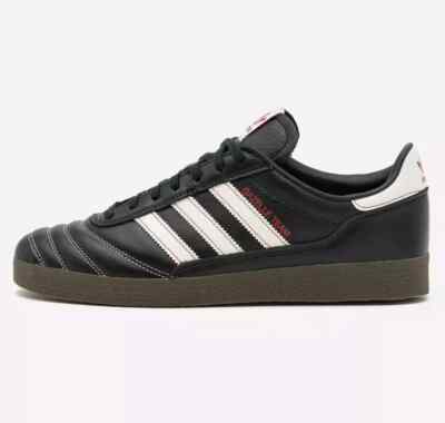 adidas Gazelle Team Sneaker Leder Herren Freizeitschuh Schwarz (JH6380) NEU