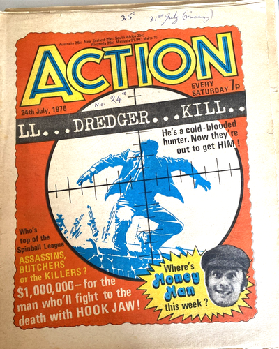 ACTION. 1976-1977. VINTAGE 18 ICONIC IPC MAGAZINE INCLUDES SOME RARE PRE -BAN. - Picture 3 of 19