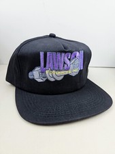 Vintage K Products USA MADE Lawson Inc Trucker Hat Snapback Dad Cap
