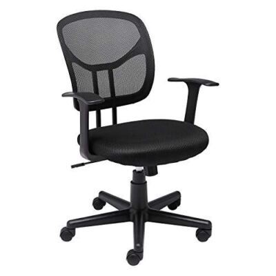 Amazon Basics Mesh, Mid-Back, Adjustable, Swivel Office Desk Chair
