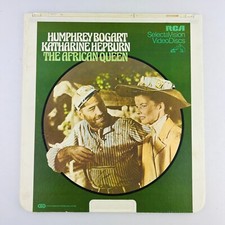 The African Queen Humphrey Bogart Katharine Hepburn CED Selectavision VideoDisc