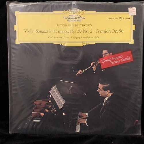 WOLFGANG SCHNEIDERHAN violin - BEETHOVEN Sonatas #7 & 10 - DGG TULIP LP 1961