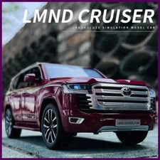 1:24 Toyo LAND CRUISER LC300 Prado SUV Car Model Diecast Hobby Collection Toy