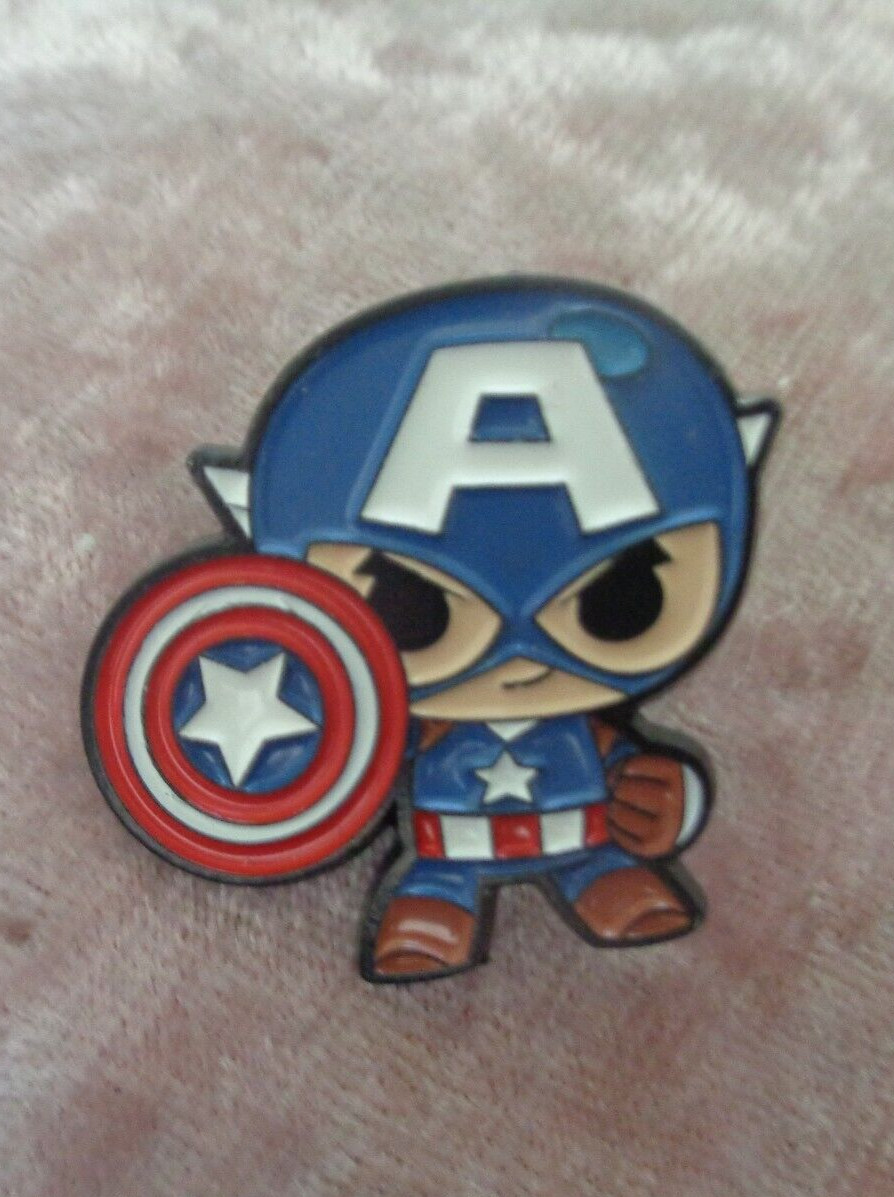 Marvel Avengers Chibi - Captain America - Mystery / Blind Box Pin