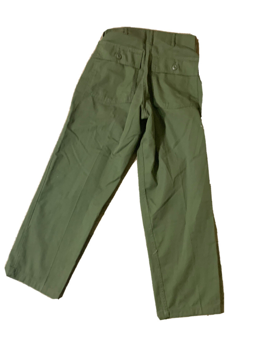 パンツ US ARMY OG-507 UTILITY TROUSERS 1978s VINTAGE US ARMY UTILITY OG-507 TROUSERS PANTS 1978 SIZE