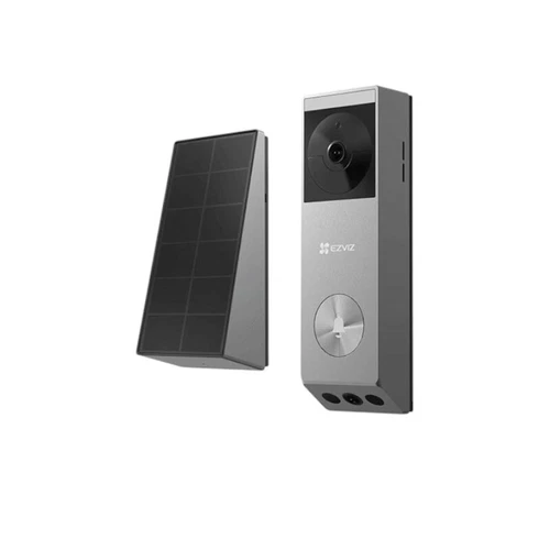 EZVIZ 2K Video Doorbell & Wi-Fi Chime for EP3x Pro with Solar Panel & Dual Lens - Picture 1 of 25