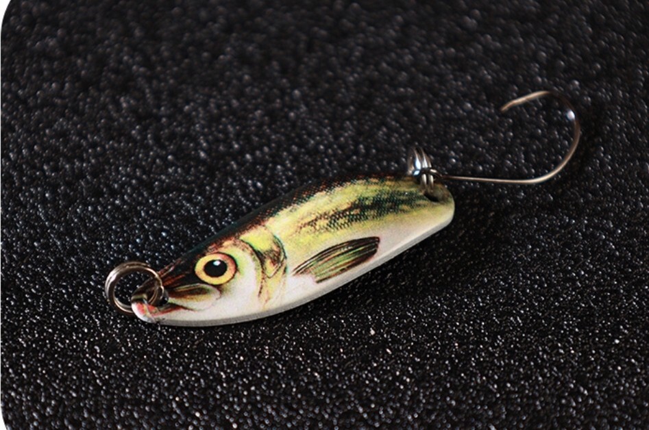 CUCCHIAINI ONDULANTI TROUT AREA SPOON 3 Gr SPINNING TROTA PERSICO