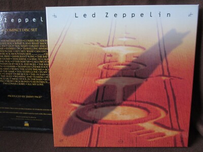 ☕【希少8CDBoxSet】Led Zeppelin CABALA Led Zeppelin Cabala 8 CD live Box Set + Video RARE RARE