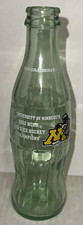 Minnesota Gophers Hockey National Championship Coca-Cola Coke Empty Bottle 2002