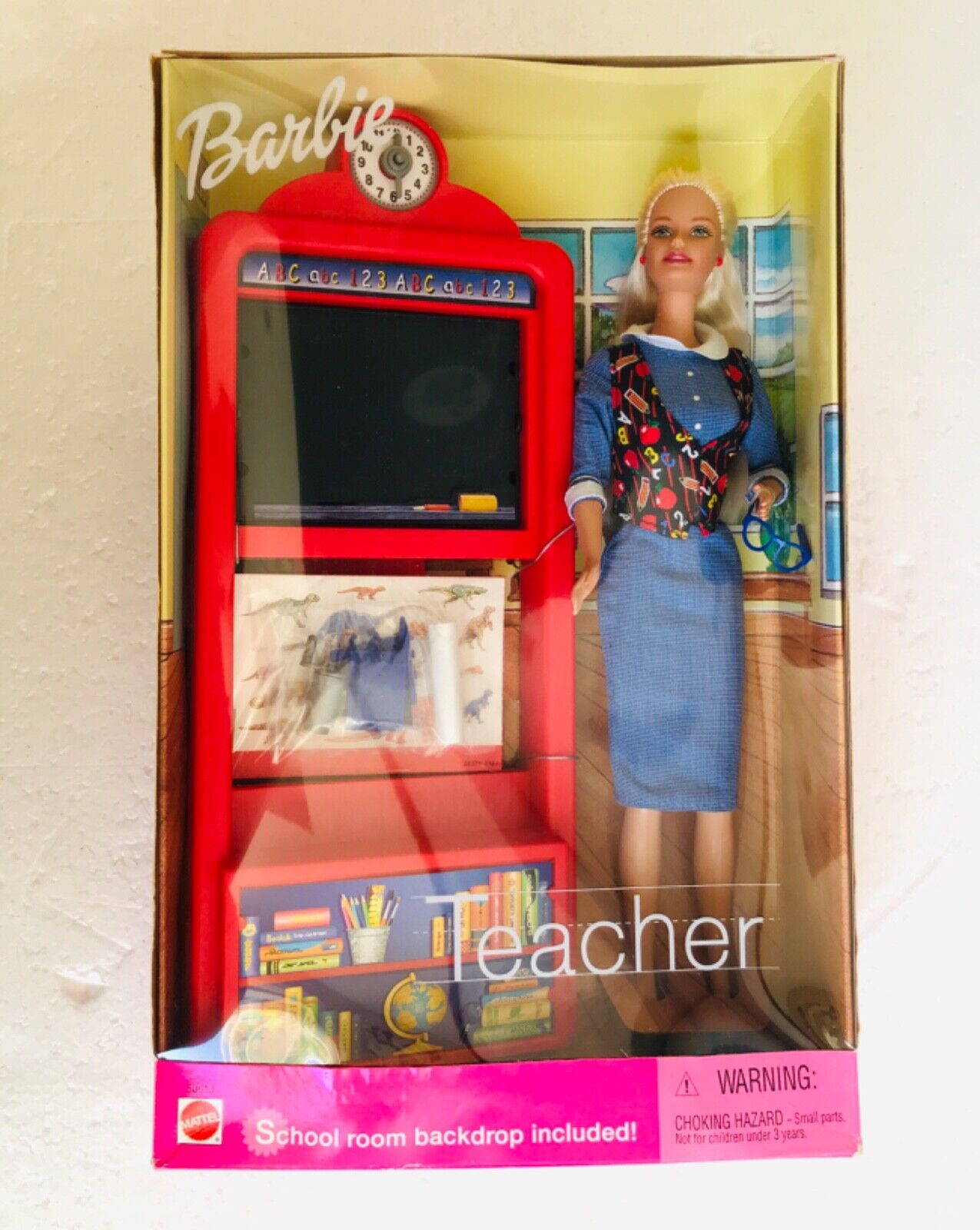 Teacher Barbie Classroom 67114 NRFB 1996 Mattel Ages 3 and Over for sale online