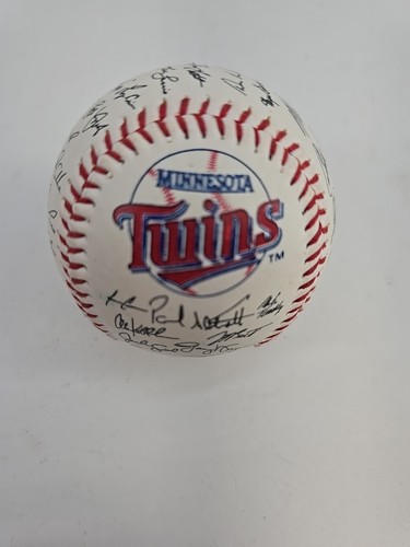 Union 76 Gas Logo Promotional Souvenir White Baseball Minnesota Twins - Picture 3 of 6
