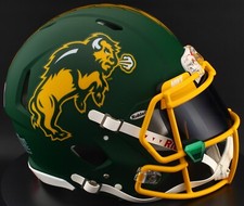NORTH DAKOTA STATE BISON NCAA Riddell Speed Full Size AUTHENTIC Football Helmet