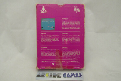 Jeu Circus Atari Pour Atari 2600 VCS - Avec Boîte Et Notice, Testé Et Fonctionnel