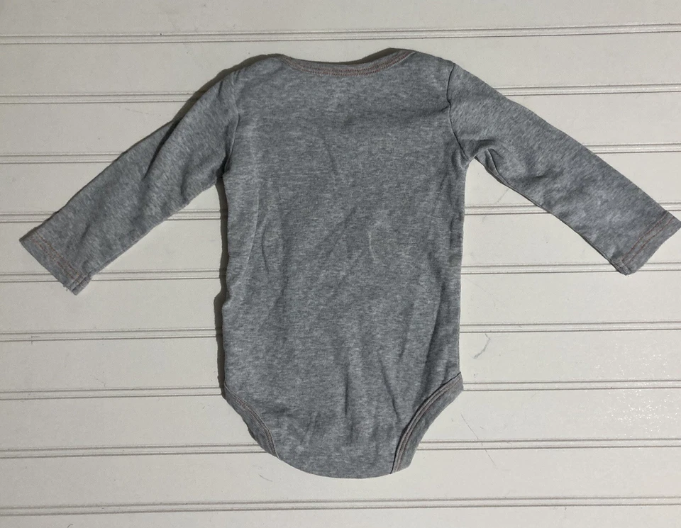 Koala Niños Bebé Halloween Body Gris 6 Meses Mamá Me Ama Manga Larga A Presión Foto 4 de 4