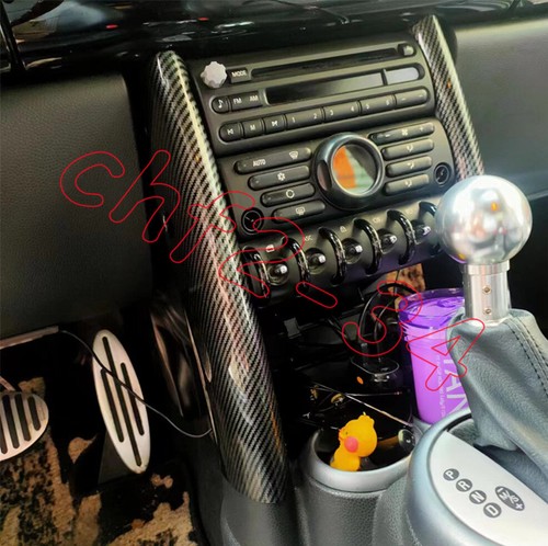 Kits interiores de aspecto de carbono Cooper para Mini R50 R52 R53 2002-2006 decoración cubierta moldura - Imagen 12 de 12