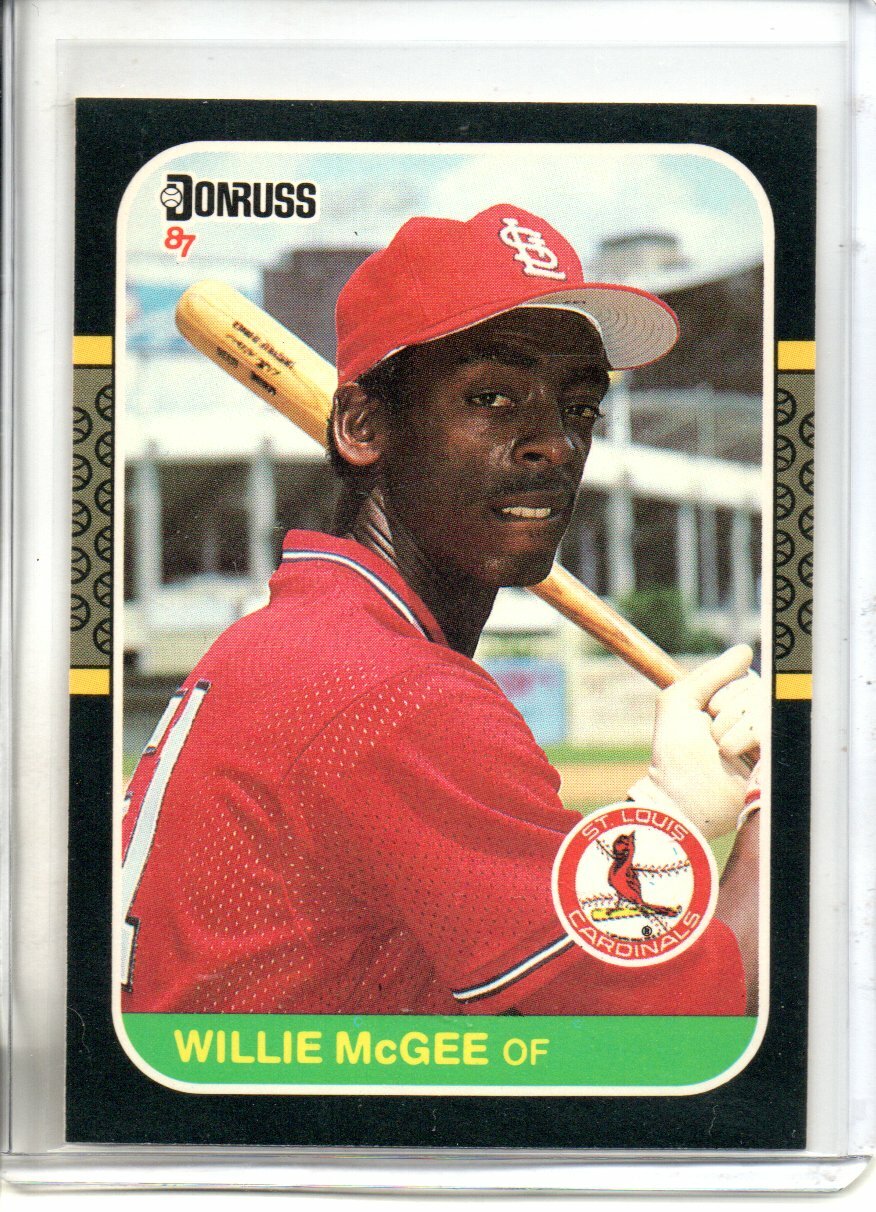 1987 DONRUSS WILLIE McGEE (NM/MT) * | eBay