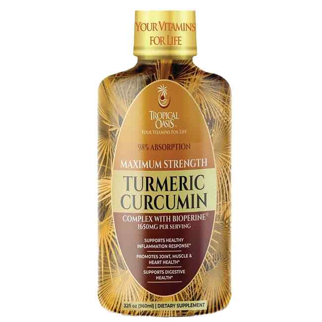 Tropical Oasis Куркуминовый комплекс максимальной силы с биоперином