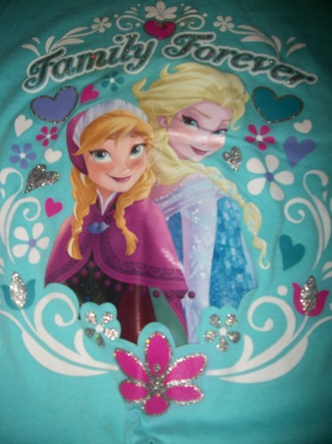 DISNEY FROZEN ANNA ELSA MONSTER HIGH 2 PC TOP SKIRT SET GIRLS OUTFIT SZ XL 14 16 - Picture 3 of 5