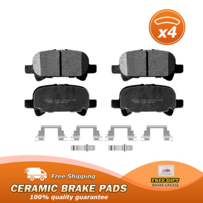 Rear Ceramic Brake Pads For 2001 2002 2003 2004 2005 - 2007 Toyota ...