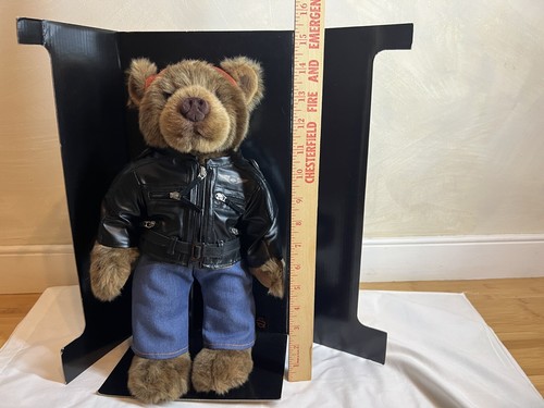 HARLEY-DAVIDSON 2013 MOTORCYCLE 110TH ANNIVERSARY 14” LIMITED EDITION TEDDY BEAR - Picture 22 of 24
