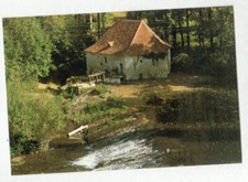 ANGLES-SUR-L'ANGLIN (86) WATER MILL "REMERLE" circa 1980