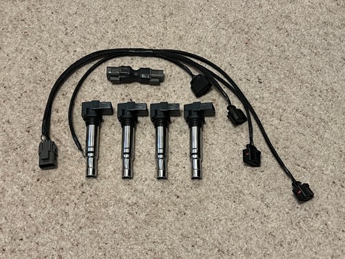 CA18-DET VAG Ignition Coil Pack Conversion Loom + Bypass +Coil Packs, for Nissan