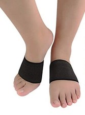 Copper Compression Copper Arch Support - 2 Plantar Fasciitis Braces/Sleeves S/M