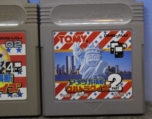 America Odan Ultra Quiz 1 & 2 Set Nintendo Gameboy Japanese Import Cartridge - Picture 3 of 9